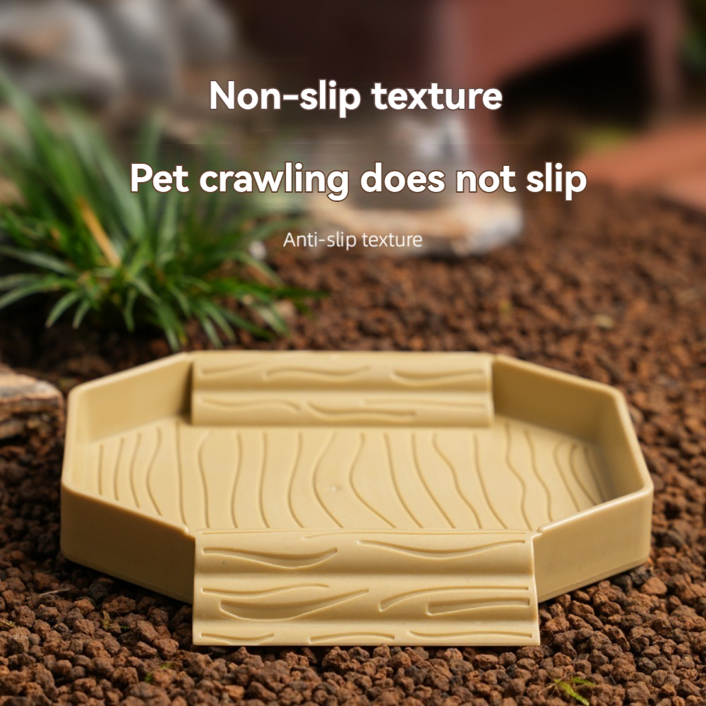 Yellow edge turtle bath basin  - Water Dish Reptile avaliação e preço
