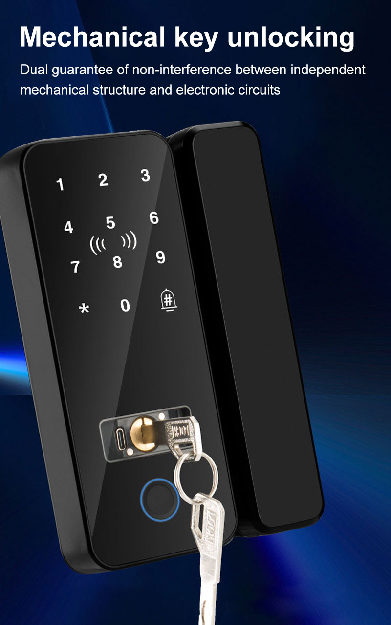 Bluetooth Electronic Glass LOC - Glass Door Hinge avaliação e preço