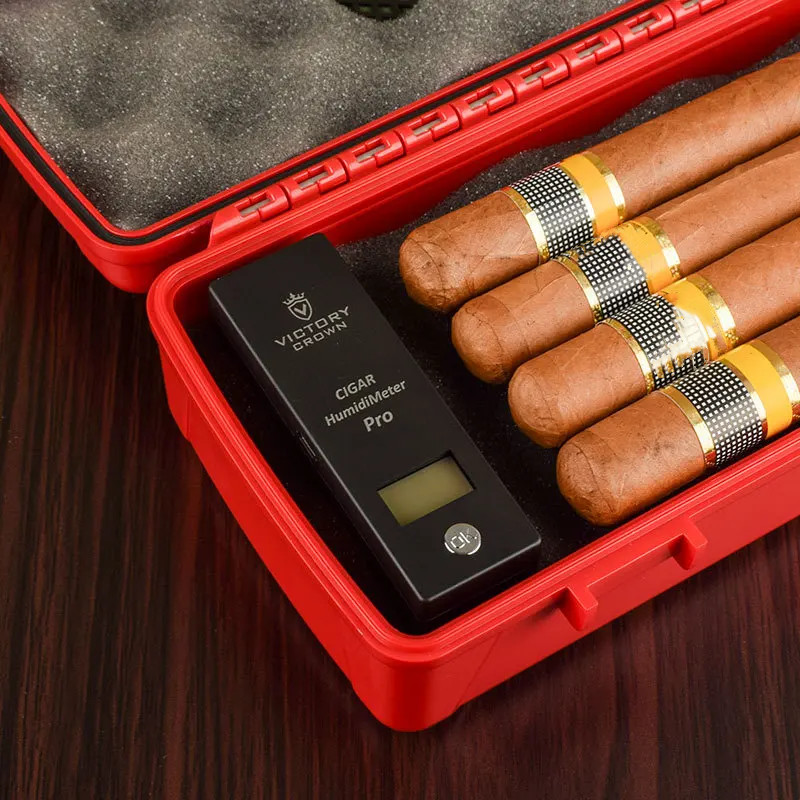 Cigar Moisture Meter Hygromete - Digital Hygrometer Probe avaliação e preço