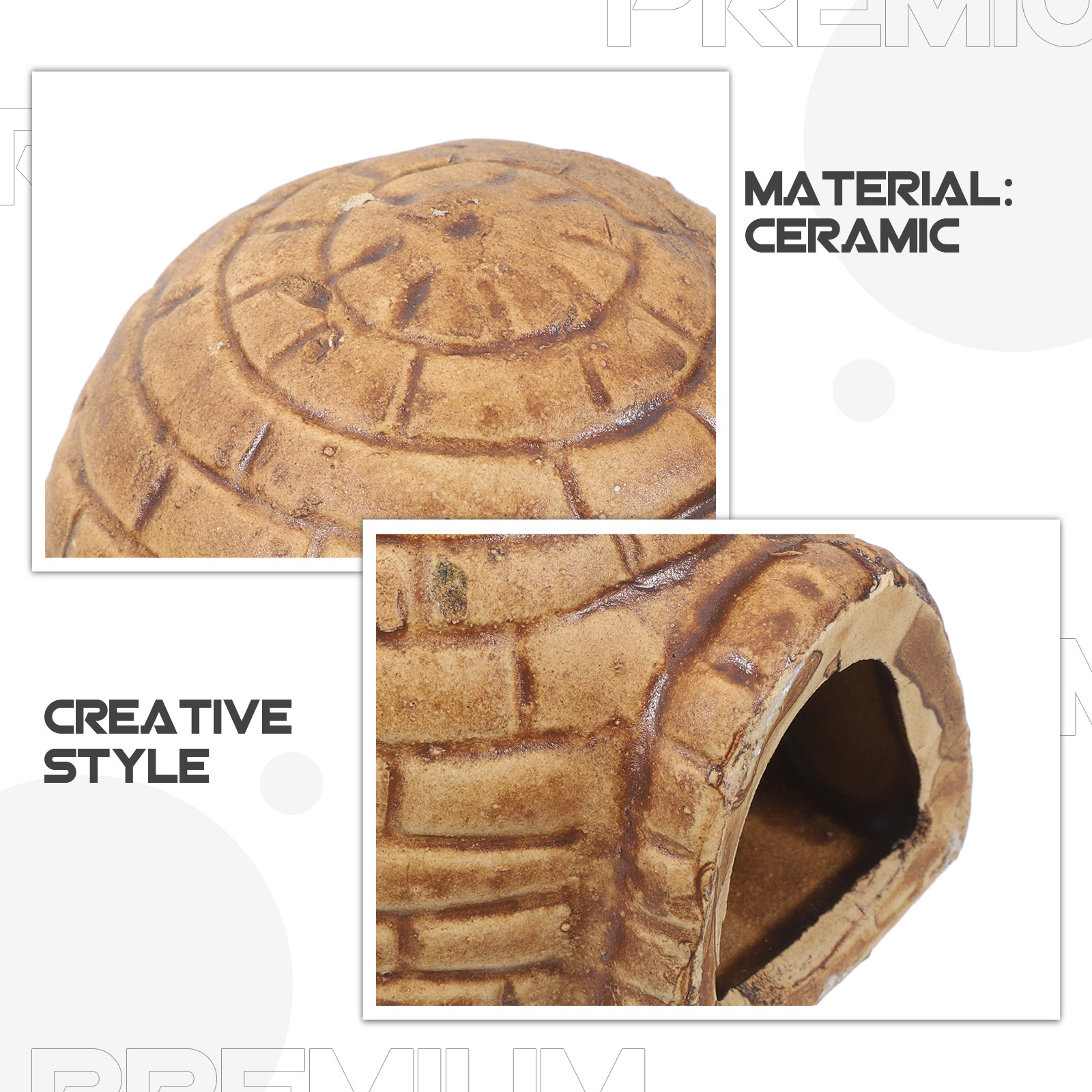 Premium Ceramic Aquarium Hides - Hide Cave Ceramic avaliação e preço