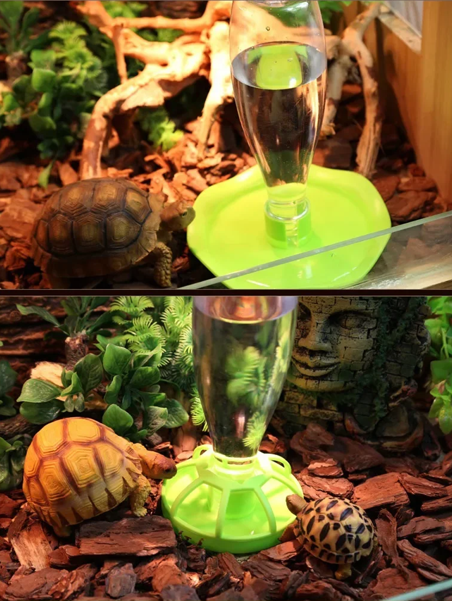 1Pc New Reptile Automatic Wate - Water Dish Reptile avaliação e preço