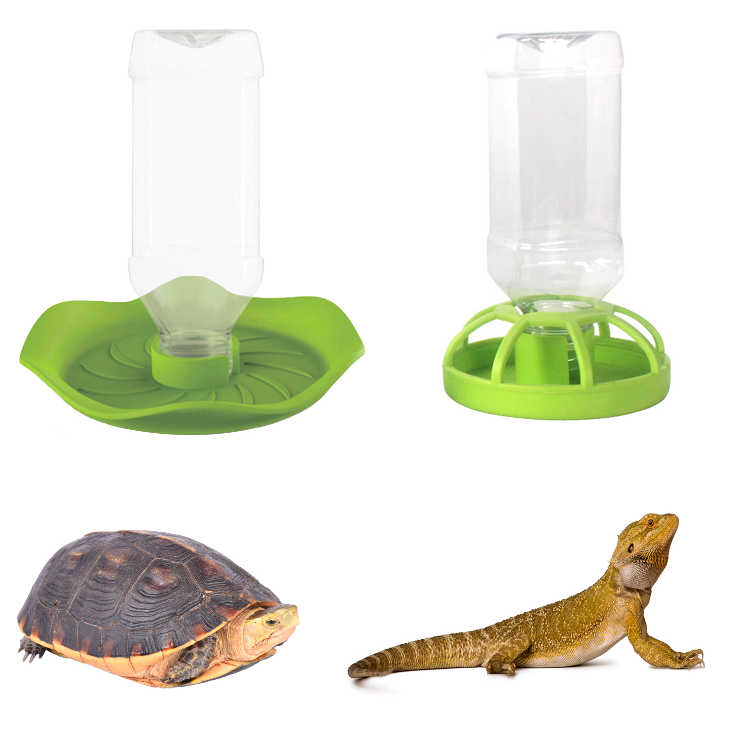 1Pc New Reptile Automatic Wate - Water Dish Reptile avaliação e preço