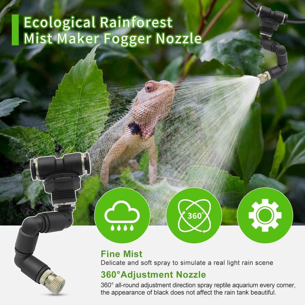 Automated Reptile Misting Syst - Misting Nozzle Reptile avaliação e preço