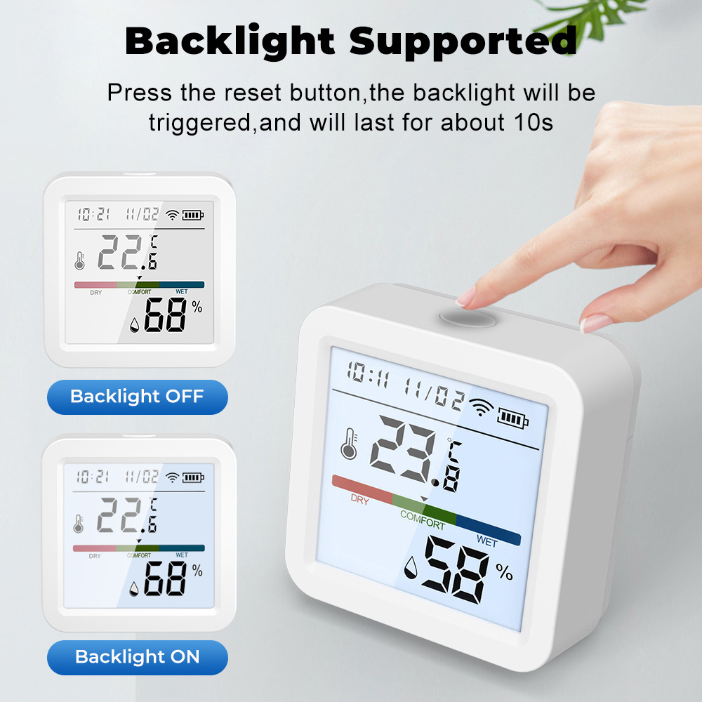 ONENUO Tuya WIFI Temperature H - Digital Hygrometer Probe avaliação e preço