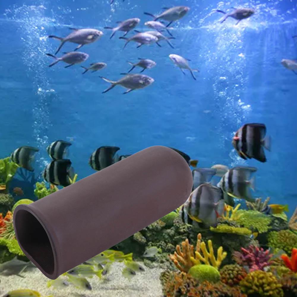 New Fish Tank Cave Aquarium Sh - Hide Cave Ceramic avaliação e preço