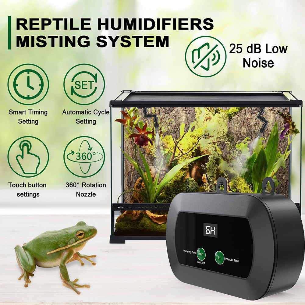 Automatic Reptile Mist Sprinkl - Misting Nozzle Reptile avaliação e preço