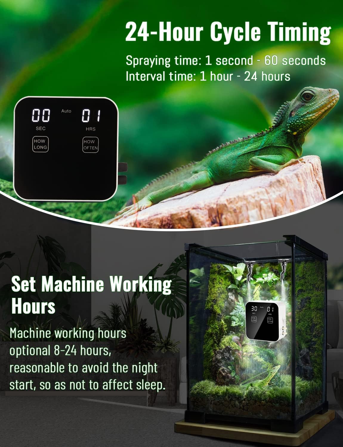 Automatic Rainforest Timing Sp - Misting Nozzle Reptile avaliação e preço
