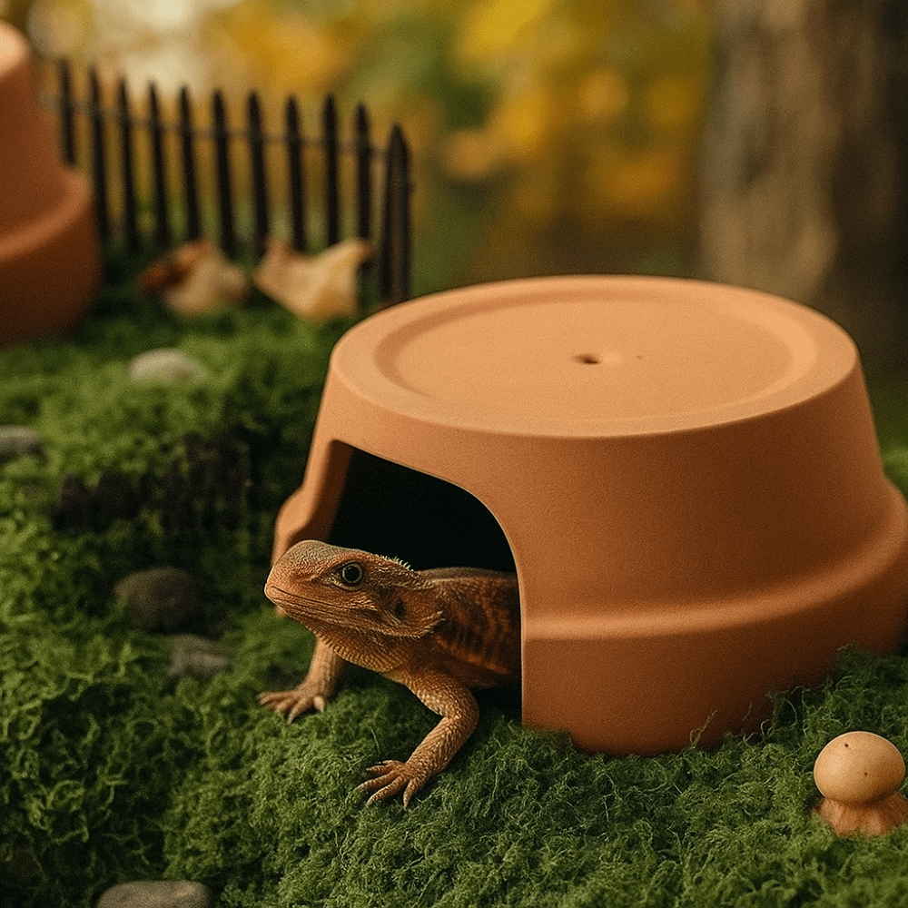 Multifunctional Ceramics Repti - Hide Cave Ceramic avaliação e preço