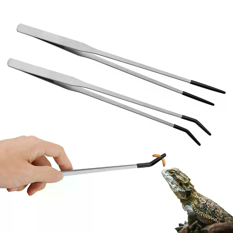 Straight and Curved Aquarium T - Feeding Tong Stainless avaliação e preço