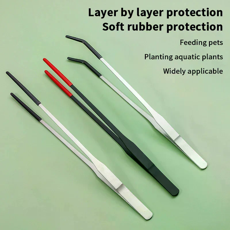 Straight and Curved Aquarium T - Feeding Tong Stainless avaliação e preço
