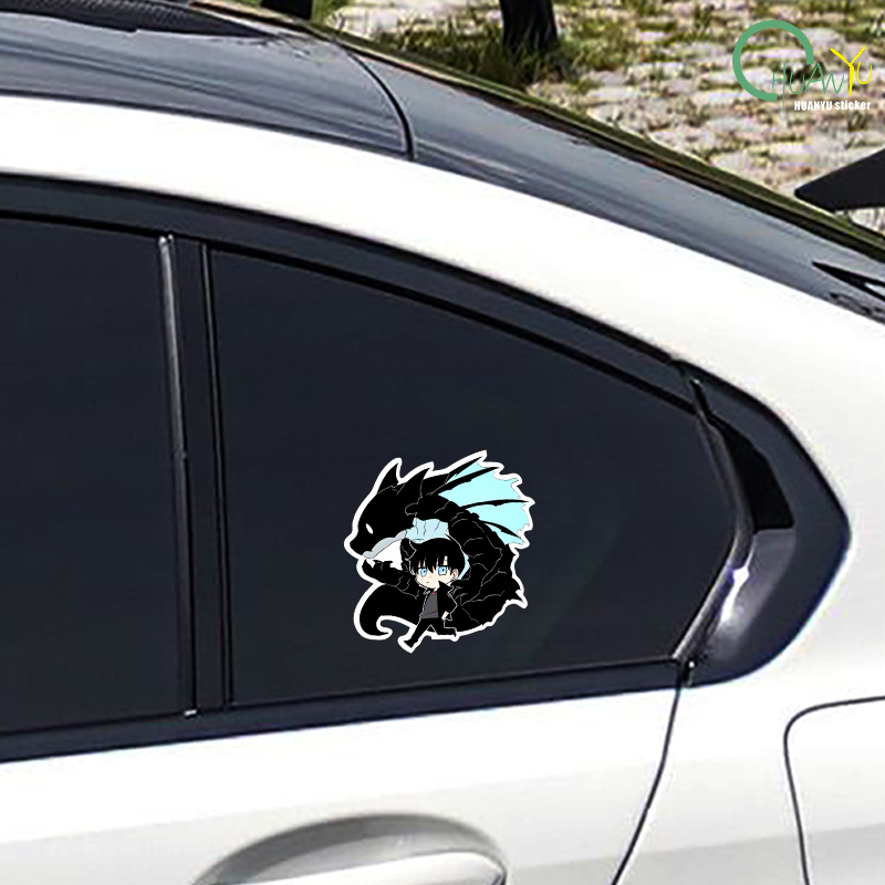 Anime car sticker, I upgrade a - Glass Door Hinge avaliação e preço