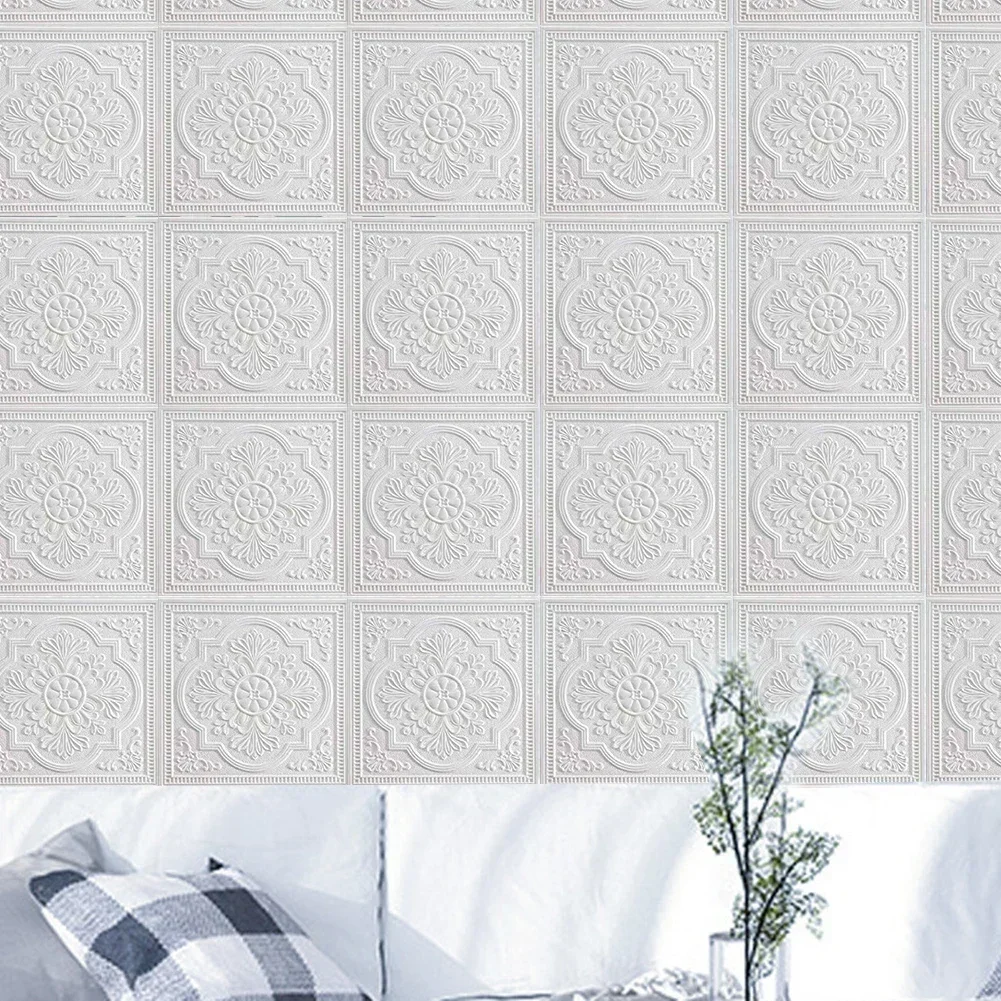 1/10 Pc 3D Wall Panel Wall Sti - Pvc Panel Background avaliação e preço