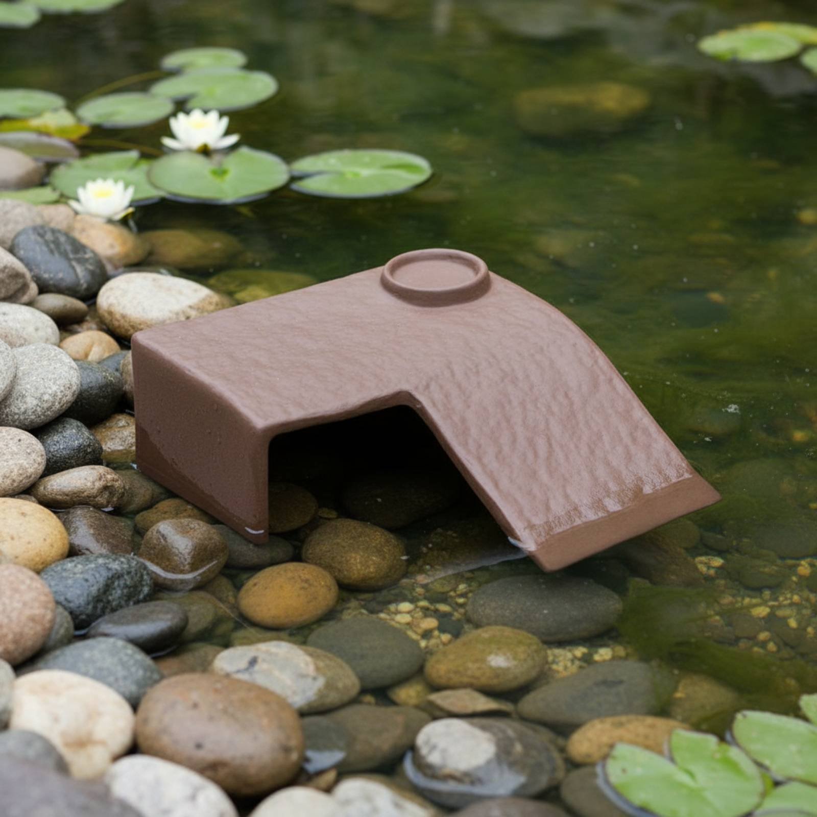 2 Pieces Turtle Basking Dock E - Hide Cave Ceramic avaliação e preço